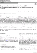 Cover page: Progression of Low-Grade Neuroendocrine Tumors (NET) to High-Grade Neoplasms Harboring the NEC-Like Co-alteration of RB1 and TP53.