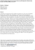 Cover page: Job tasks and the comparative structure of income and employment: Routine task intensity and offshorability for the LIS*