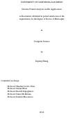 Cover page: Discrete Fourier Analysis and Its Applications