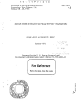 Cover page: EXCESS NOISE IN SELECTED FIELD-EFFECT TRANSISTORS