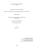 Cover page: College Students’ Academic Motivation: Influence and Composition of Social Support from Parents, Peers, and Others