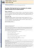 Cover page: Dog bites of the head and neck: an evaluation of a common pediatric trauma and associated treatment