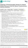 Cover page: Applying a Chemogeographic Strategy for Natural Product Discovery from the Marine Cyanobacterium Moorena bouillonii.