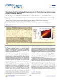 Cover page: Hundreds-fold Sensitivity Enhancement of Photothermal Microscopy in Near-Critical Xenon