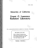 Cover page: The g-Irradiation Induced Addition of Ethanol to Thymine