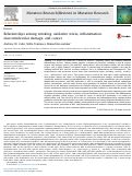 Cover page: Relationships among smoking, oxidative stress, inflammation, macromolecular damage, and cancer