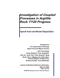Cover page: Investigation of Coupled Processes in Argillite Rock: FY20 Progress