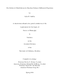 Cover page of The Method of Distributions for Random Ordinary Differential Equations