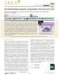 Cover page: Nonthermal Plasma Activation of Adsorbates: The Case of CO on Pt.