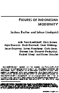 Cover page: Figures of Indonesian Modernity