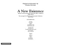 Cover page: A New Existence