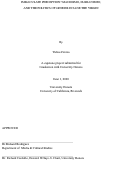 Cover page: "Immaculate Perception? Machismo, Marianismo, and the Politics of Gender in Jane the Virgin"? 