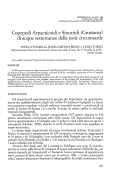 Cover page: Copepodi Arpacticoidi e Sincaridi (Crustacea) di acque sotterranee delle isole circumsarde