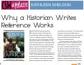 Cover page: Why a Historian Writes Reference Works