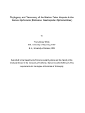 Cover page: Phylogeny and taxonomy of the marine false limpets in the genus Siphonaria (Mollusca: Gastropoda: Siphonariidae)