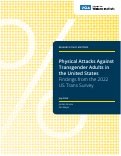 Cover page of Physical Attacks Against Transgender Adults in the United States