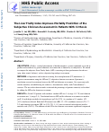 Cover page: The Liver Frailty Index Improves Mortality Prediction of the Subjective Clinician Assessment in Patients With Cirrhosis