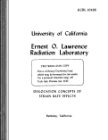 Cover page: DISLOCATION CONCEPTS OF STRAIN RATE EFFECTS