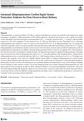 Cover page: Intranasal Allopregnanolone Confers Rapid Seizure Protection: Evidence for Direct Nose-to-Brain Delivery