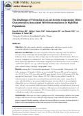 Cover page: The Challenge of Follow-Up in a Low-Income Colposcopy Clinic