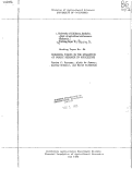 Cover page: Principal issues in the evaluation of public research in agriculture