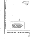 Cover page: The High Energy Spallation Products of Copper