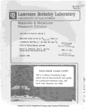 Cover page: RADIATIVE DECAY OF THE 2p 2P3/2,1/2 STATES OF LITHIUMLIKE KRYPTON (Z = 36) AND THE 2s2p 3p1 STATE OF BERYLLIUMLIKE KRYPTON