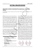 Cover page: Ultrastable actinide endohedral borospherenes