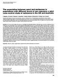 Cover page: The association between naevi and melanoma in populations with different levels of sun exposure: a joint case-control study of melanoma in the UK and Australia