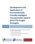 Cover page: Development and Application of Environmentally Friendly Intelligent Transportation System (ECO-ITS) Freight Strategies