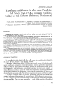 Cover page: L’avifauna nidificante in due aree Prealpine del Friuli: Val d’Alba (Moggio Udinese, Udine) e Val Còlvera (Frisanco, Pordenone)
