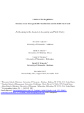 Cover page: Limits of tax regulation: Evidence from strategic R&amp;D classification and the R&amp;D tax credit