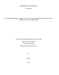 Cover page: Assessing and Reducing Los Angeles Taxi Driver Occupational Exposures to Particulate Matter and Polycyclic Aromatic Hydrocarbons