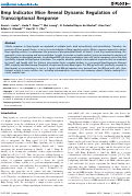Cover page: Bmp Indicator Mice Reveal Dynamic Regulation of Transcriptional Response