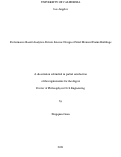 Cover page: Performance-Based Analytics-Driven Seismic Design of Steel Moment Frame Buildings