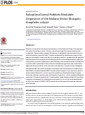 Cover page: Suboptimal Larval Habitats Modulate Oviposition of the Malaria Vector Mosquito Anopheles coluzzii