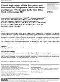 Cover page: Clinical Implications of HIV Treatment and Prevention for Polygamous Families in Kenya and Uganda: “My Co-Wife Is the One Who Used to Encourage Me”