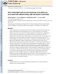 Cover page: Oral contraceptive pill use and menstrual cycle phase are associated with altered resting state functional connectivity