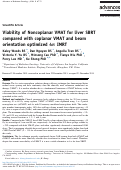 Cover page: Viability of Noncoplanar VMAT for liver SBRT compared with coplanar VMAT and beam orientation optimized 4π IMRT